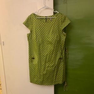 Retro Polka Dot Dress with Pockets